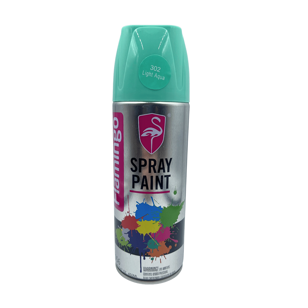 Flamingo Light Aqua Aero Spray Paint 450mL