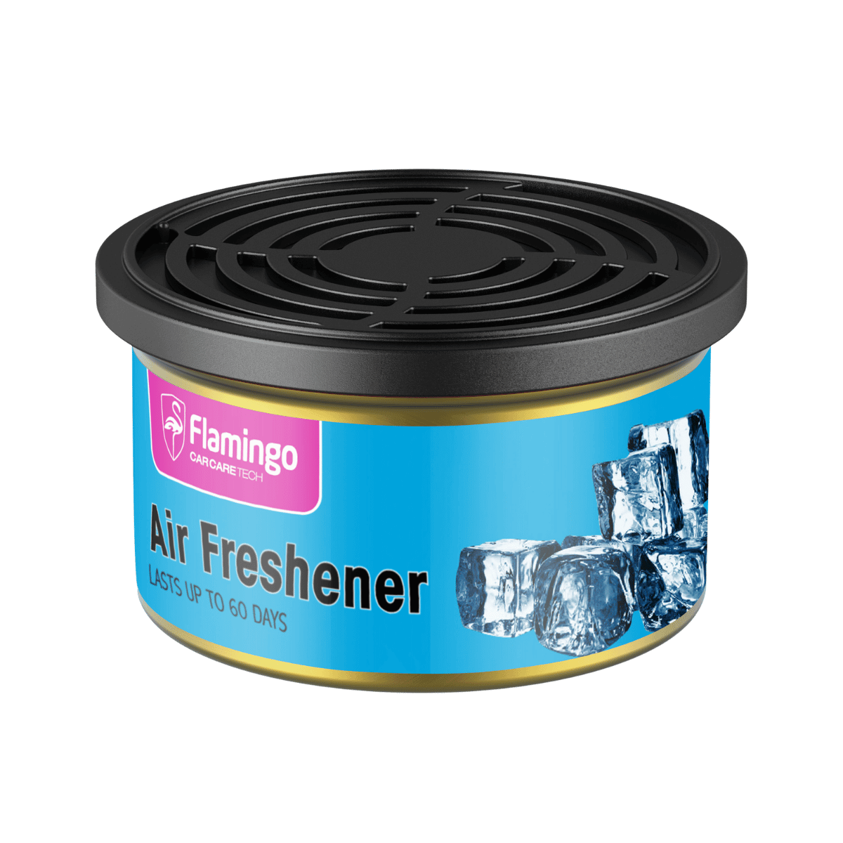 Flamingo Air Freshener Tin Display of 12