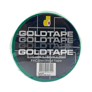 PVC Insulation Tape 18mm x 20m Green