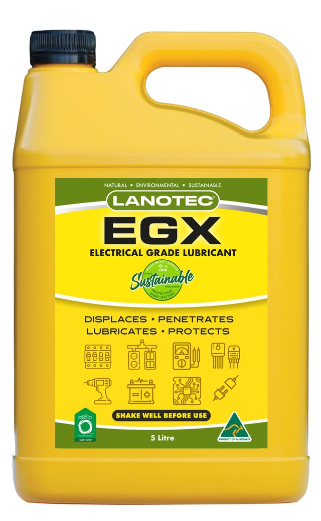 Lanotec Electrical Grade Lubricant EGX Bottle 5L