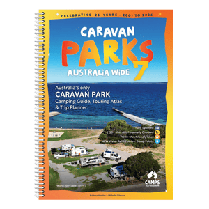 Hema Caravan Parks 7 Australia Wide Spiral Bound Guide