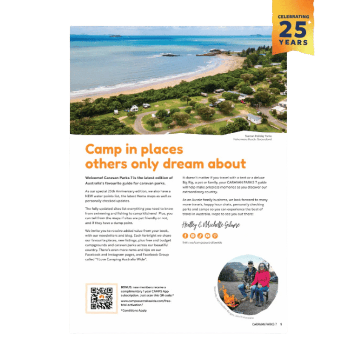 Hema Caravan Parks 7 Australia Wide Spiral Bound Guide