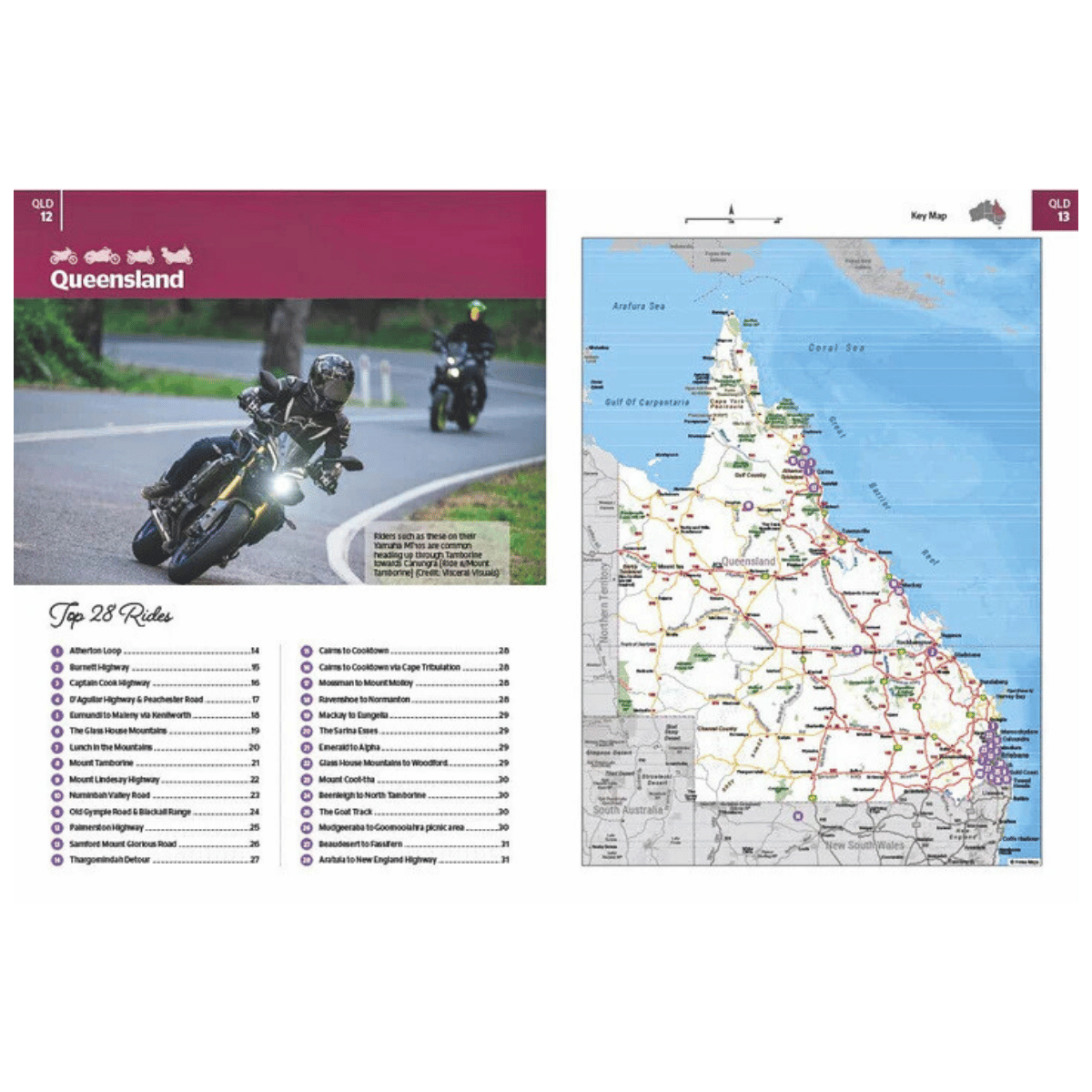 Hema Australia Motorcycle Adventures 200 Top Rides