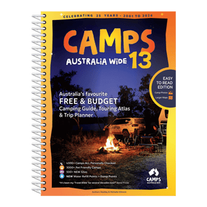 Hema Camps 13 Australia Wide Spiral Book Easy To Read Large