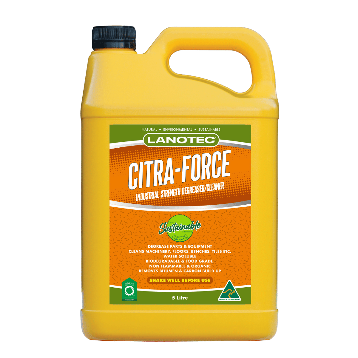 Lanotec Citra-Force Cleaner & Degreaser 5L