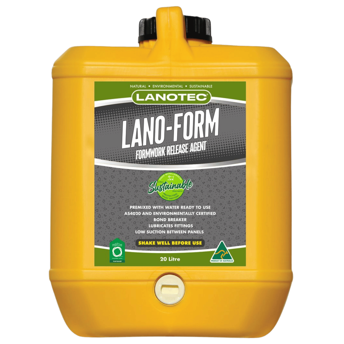 Lanotec Lano-Form Concrete Release Agent 20L