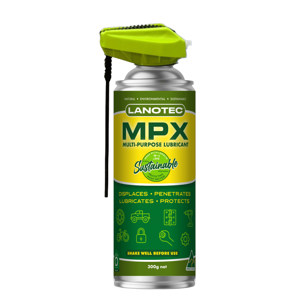 Lanotec Multi-Purpose Lubricant & Penetrant MPX Aero 300g