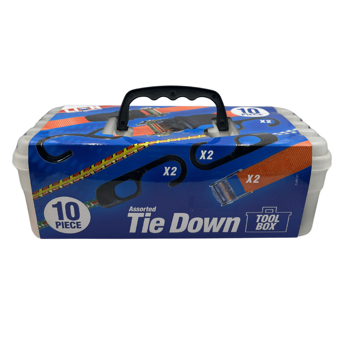 Lion Assorted Tie Downs & Octopus Straps in Plastic Box LA149P10 ...