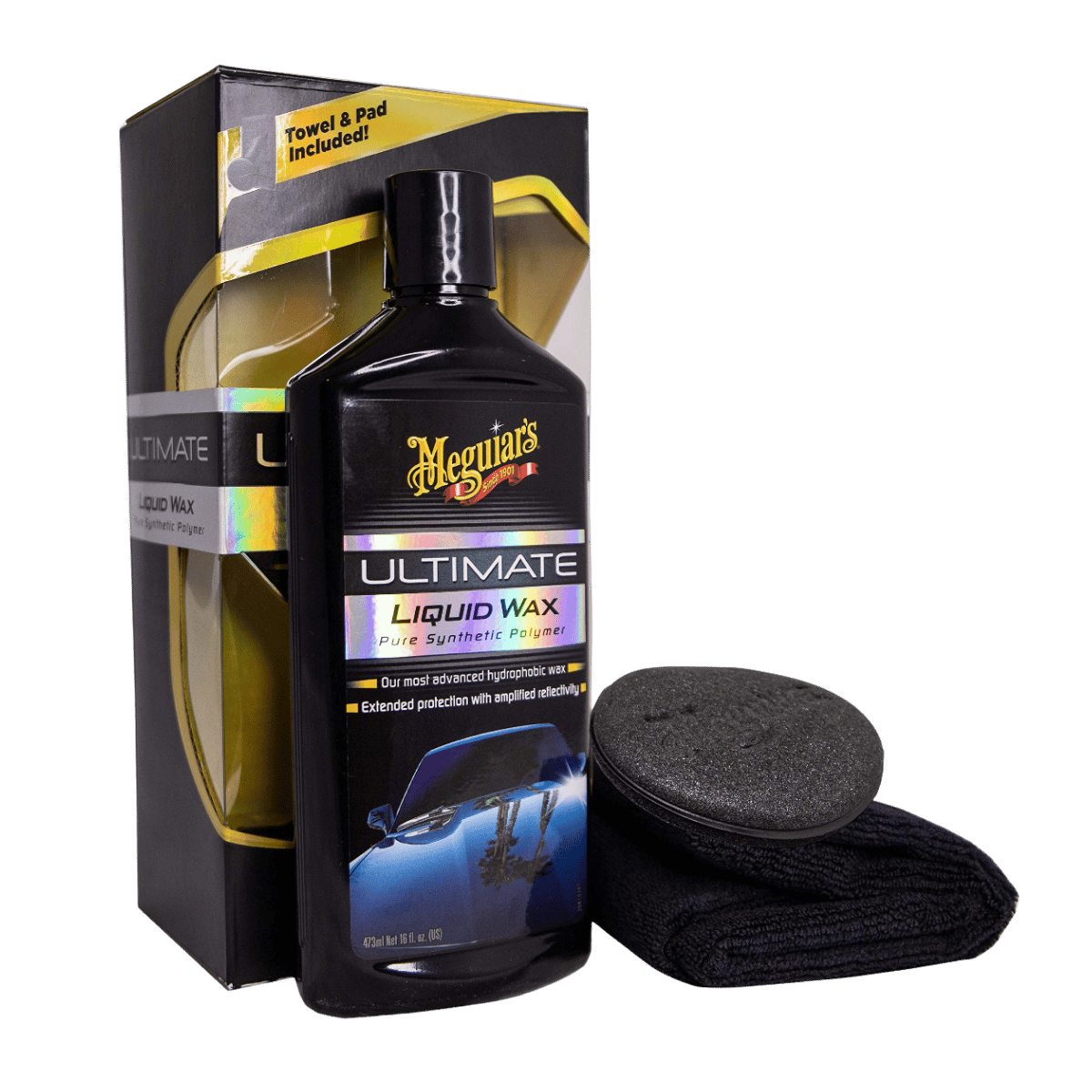 Meguiars Ultimate Liquid Car Wax Pack 473mL