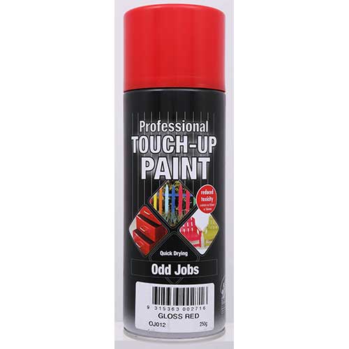 Odd Jobs Gloss Red Quick Drying Professional Touch-Up Paint 250gm