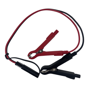 SAE Plug to Battery Clamps Lead