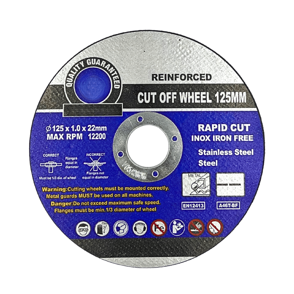 Cut Off Wheel 105mm/125mm 5 pack