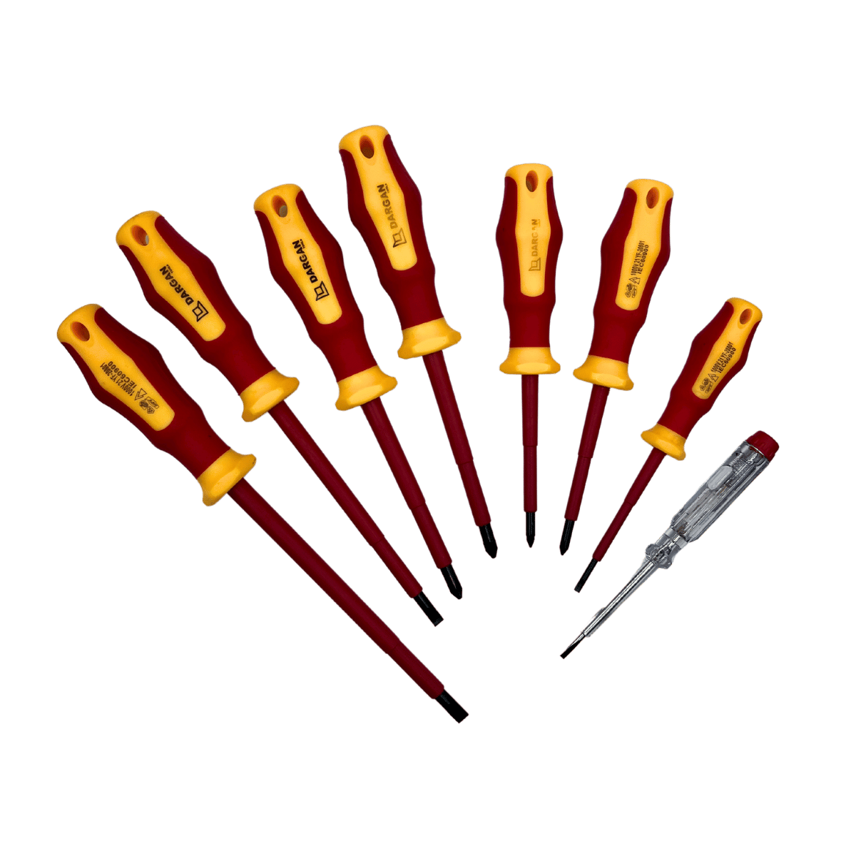 Electrical / Electricians Screwdriver Set 8Pce