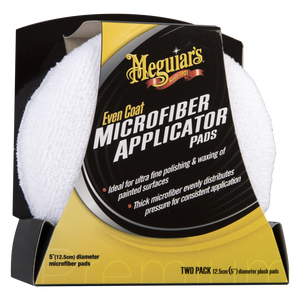 Meguiars Even Coat Microfibre Applicator Pads Twin Pack