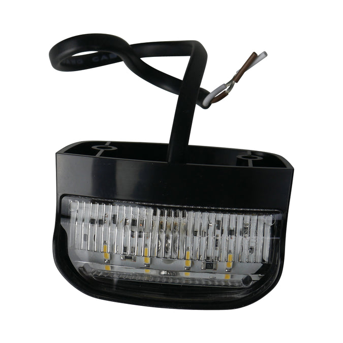 12V Universal 5 Core Trailer Wiring Kit With Square LED Lamps & Number