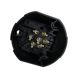 Trailer Connector Plastic Round 7 Pin Socket
