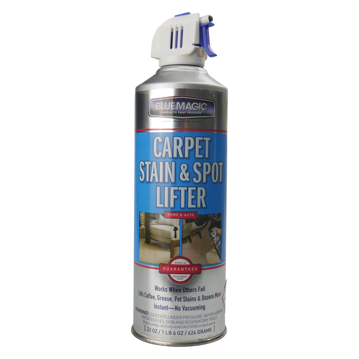 Blue Magic Carpet Stain & Spot Lifter 624g 9006 AutoMegaStore Australia