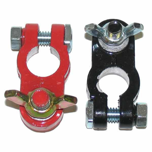 Battery Terminal Marine Type Wing Nut Lug 2 Pack