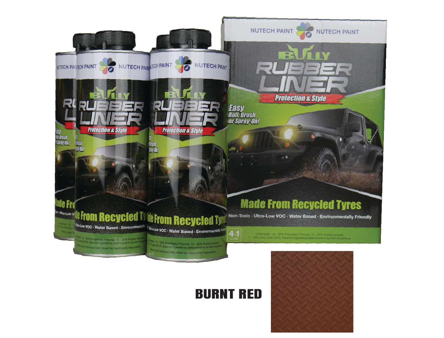 BullyLiner Rubberized Coating – Custom Colours & Sizes