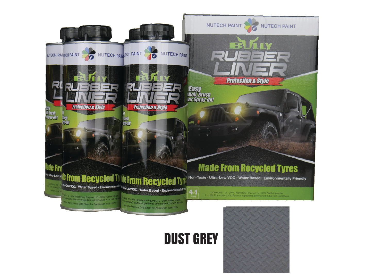 BullyLiner Rubberized Coating – Custom Colours & Sizes