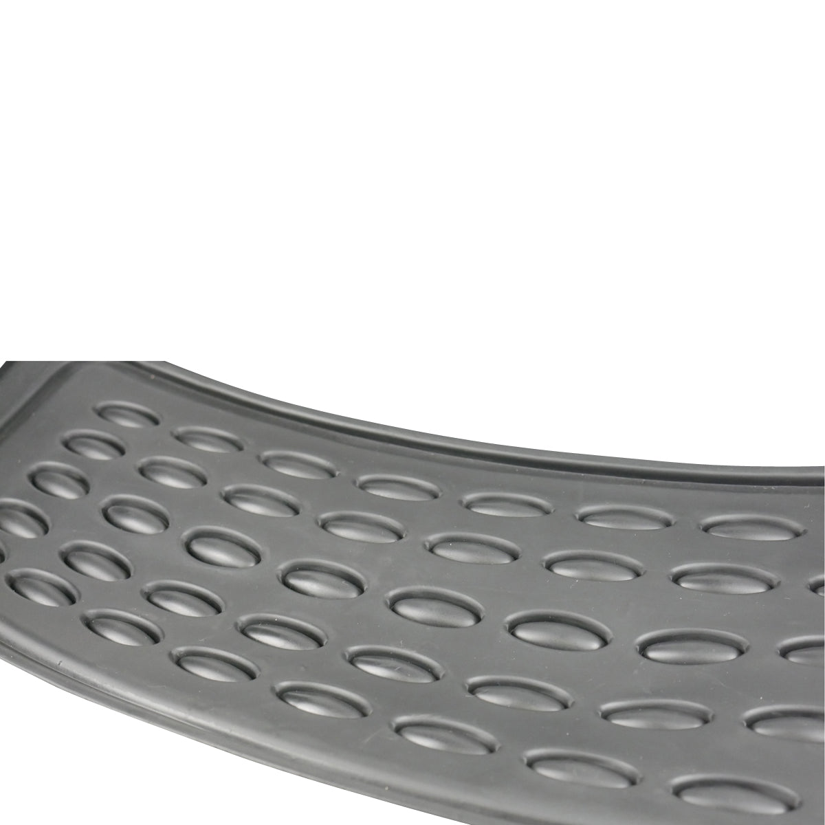 Rubber Car Mats Set of 4 Black