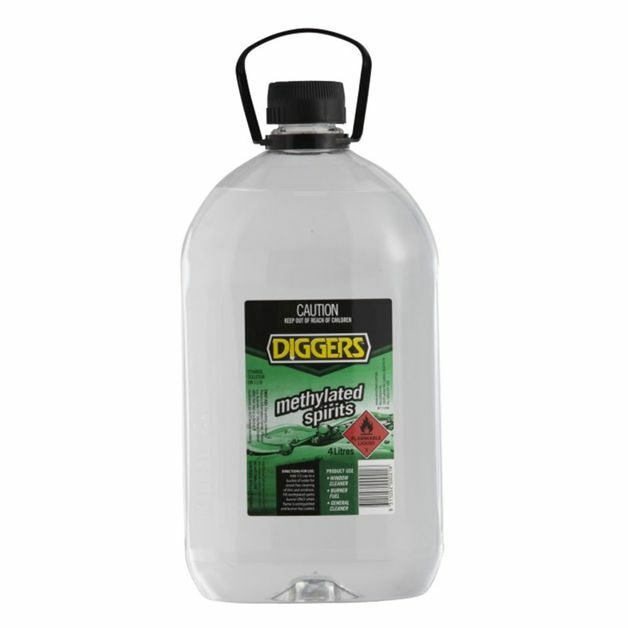 Diggers Methylated Spirits 4L 15000-4DIG | AutoMegaStore