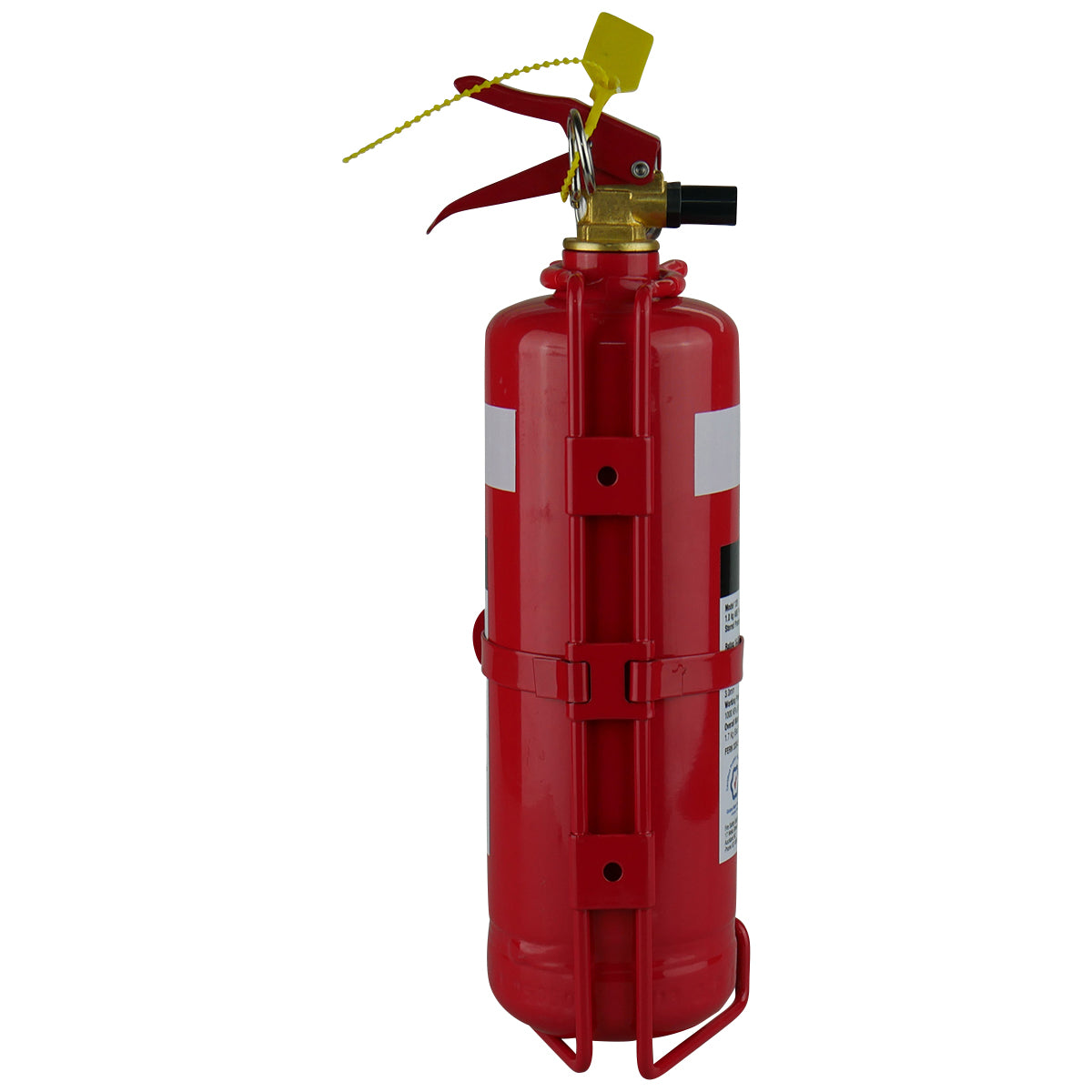 2x 1KG Dry Chemical ABE Fire Extinguisher with HD Metal Bracket