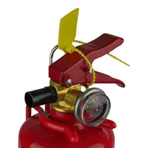 2x 1KG Dry Chemical ABE Fire Extinguisher with HD Metal Bracket