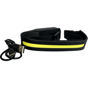 LED Headlamp Dual Output With Sensor Rechargeable