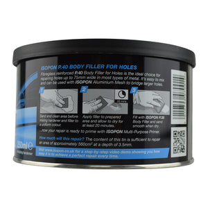 Fibreglass Body Filler Isopon 250mL