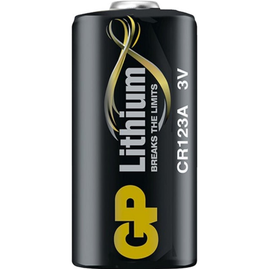 GP Lithium Camera Battery 3 Volts CR123A