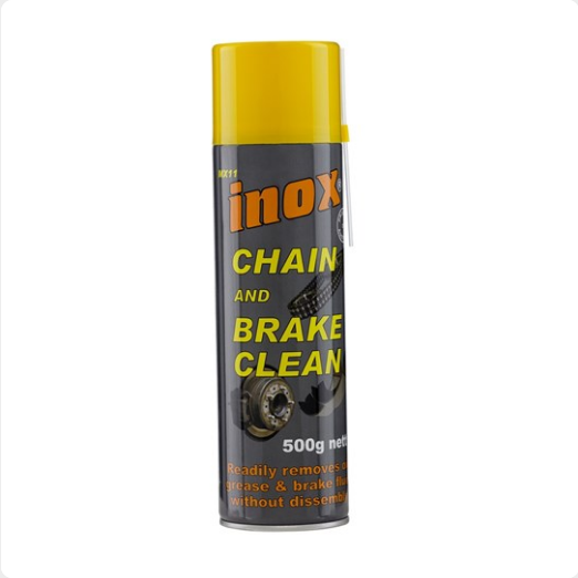 Inox Chain and Brake Cleaner Aerosol 500g MX11-500 | AutoMegaStore