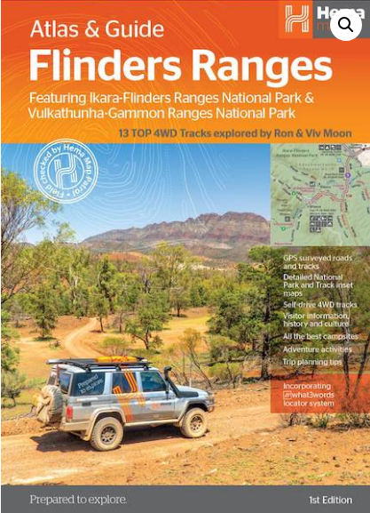 Hema Flinders Ranges Atlas & Guide