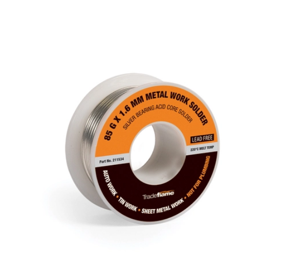 Tradeflame Metal Work Solder - Acid Core 85 g