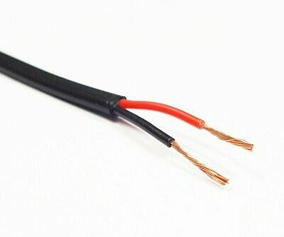 Auto Cable Twin Core Copper Black/Red 2mm 100m