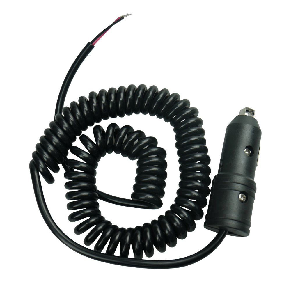 12V Accessory Coil Extension Cord With Plug | Replacement 12 Volt Accessory Cord