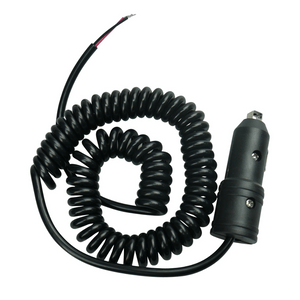 12V Accessory Coil Extension Cord With Plug | Replacement 12 Volt Accessory Cord