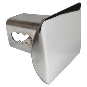 Tow Hitch Cover Metal Chrome