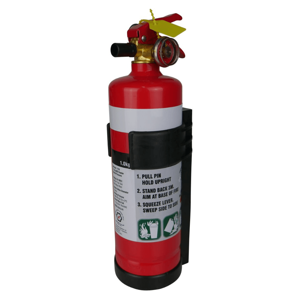 Plastic Mounting Bracket For 1kg Dry Chemical ABE Fire Extinguisher
