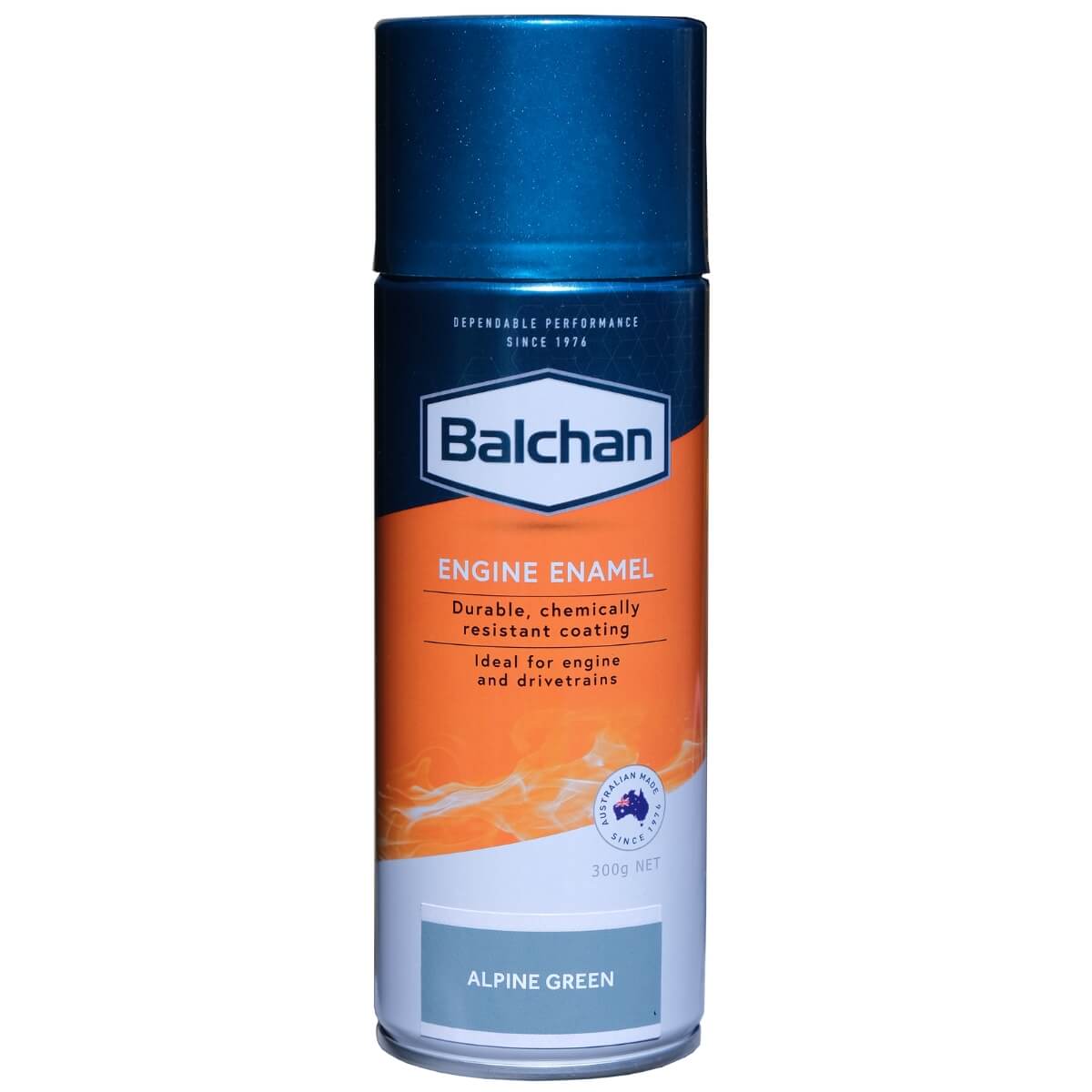Balchan Engine Enamel Paint Alpine Green 300g BAL102001 | AutoMegaStore