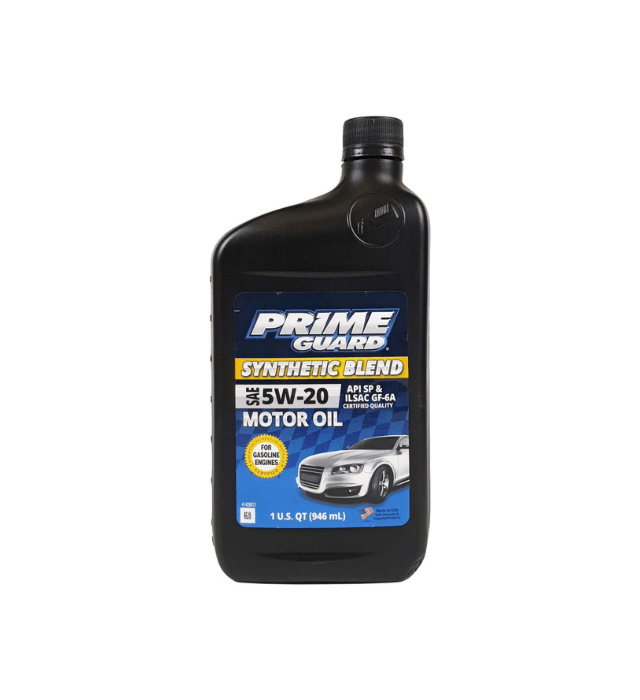 Prime Guard Synthetic Blend SAE 5W-20 Motor Oil 946ml