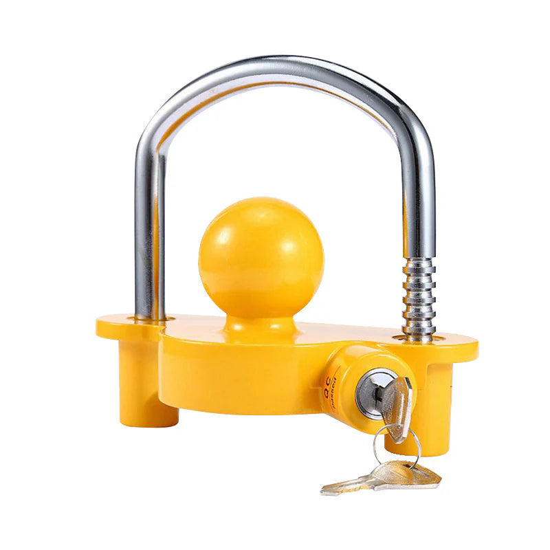 Trailer Coupler Lock Anti-Theft High Security Key Lock