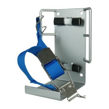 Heavy Duty 2.5-9KG Galvanized Wall Fire Extinguisher Mounting Bracket with Webbing Buckle Strap