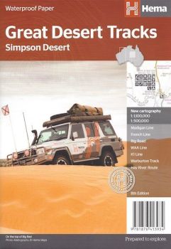 Hema Great Desert Tracks Simpson Desert