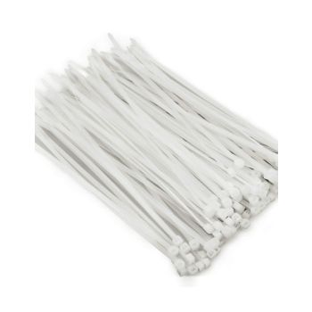 Cable Ties White - 100 x 2.5mm 100pce