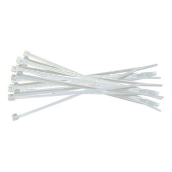 Cable Ties White 370mm x 4.8mm 25pce