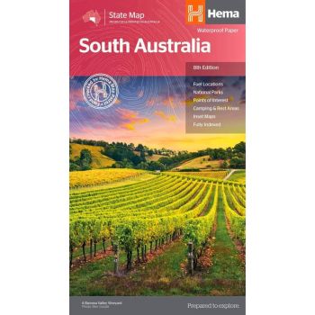 Hema South Australia State Map