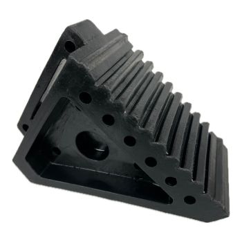 Wheel Chock Solid Rubber 