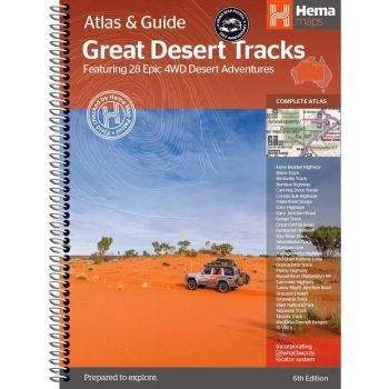 Hema Great Desert Tracks Atlas & Guide 6th Edition