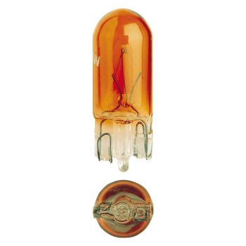Narva 12V 5W W2.1 X 9.5D Wy5W Amber Wedge Globes (Blister Pack Of 2)